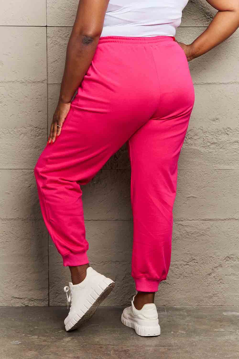 Simply Love Simply Love Full Size Drawstring DAY YOU DESERVE Graphic Long Sweatpants - Fashions Envy