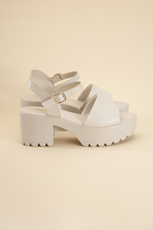 Ankle Strap Platform 2.8" Heel Sandals