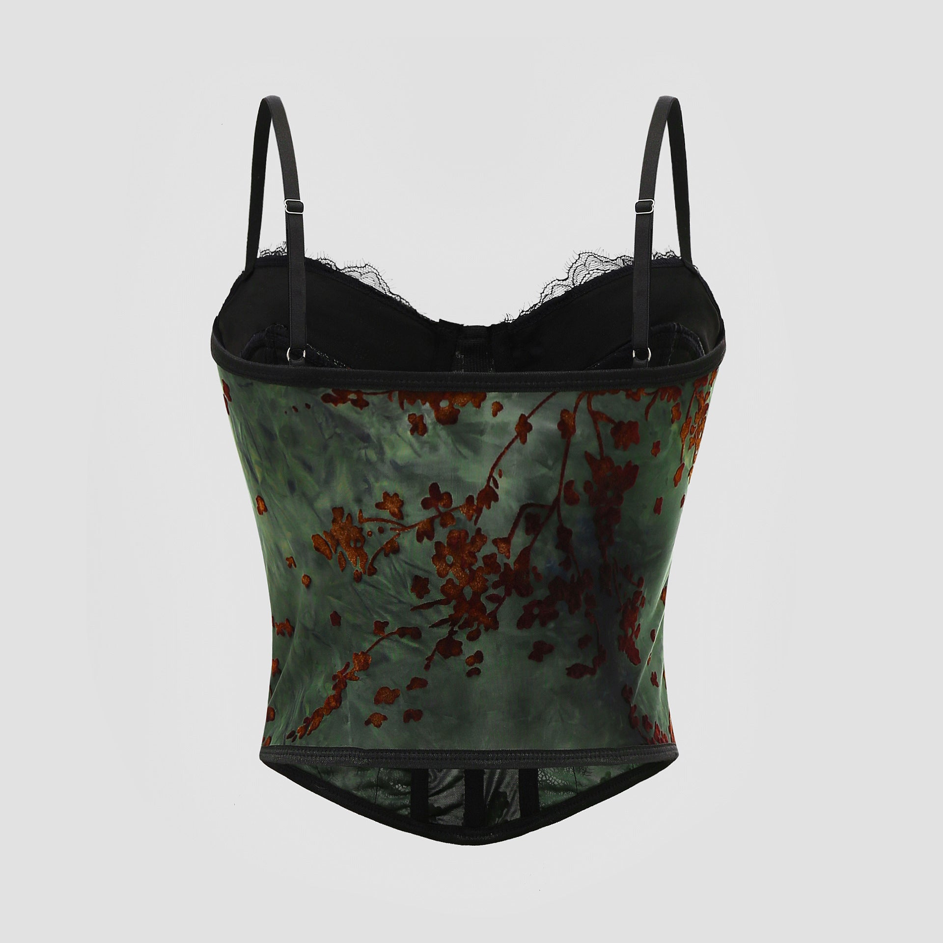 Lace Camisole - Sexy Printed Tight Fit Party Top