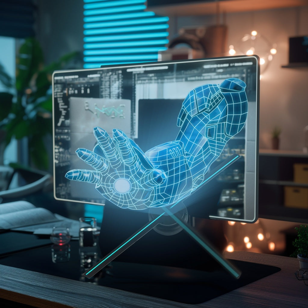 3D Hologram Fan Projector - 224 LED Display