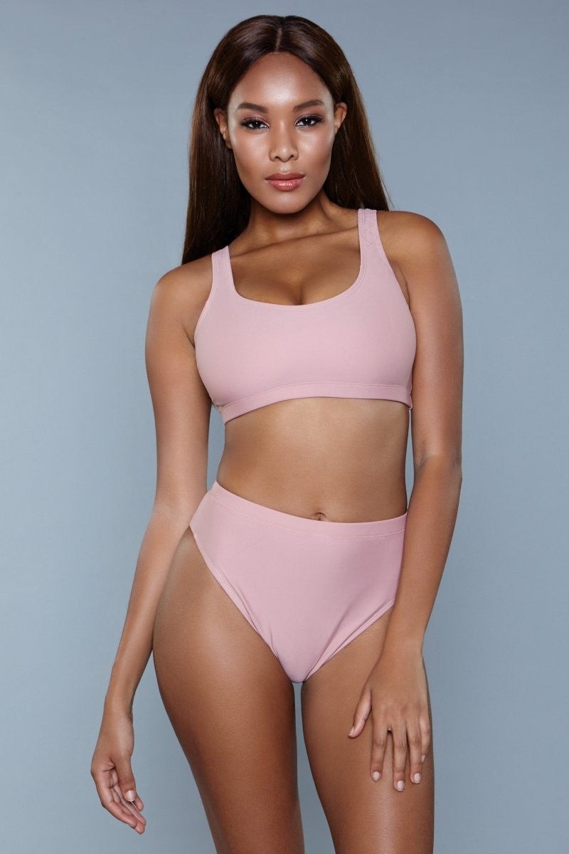 Brazilian Cut High-Waisted Vera Bikini Swimsuit Set