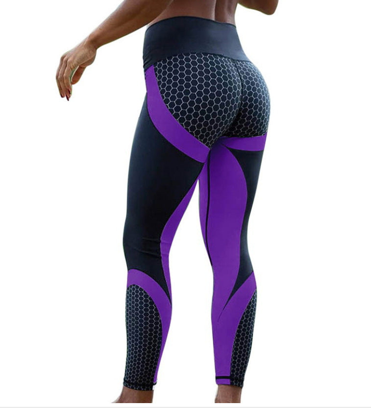 Yoga Fitness Leggings - High Waisted Workout Tights