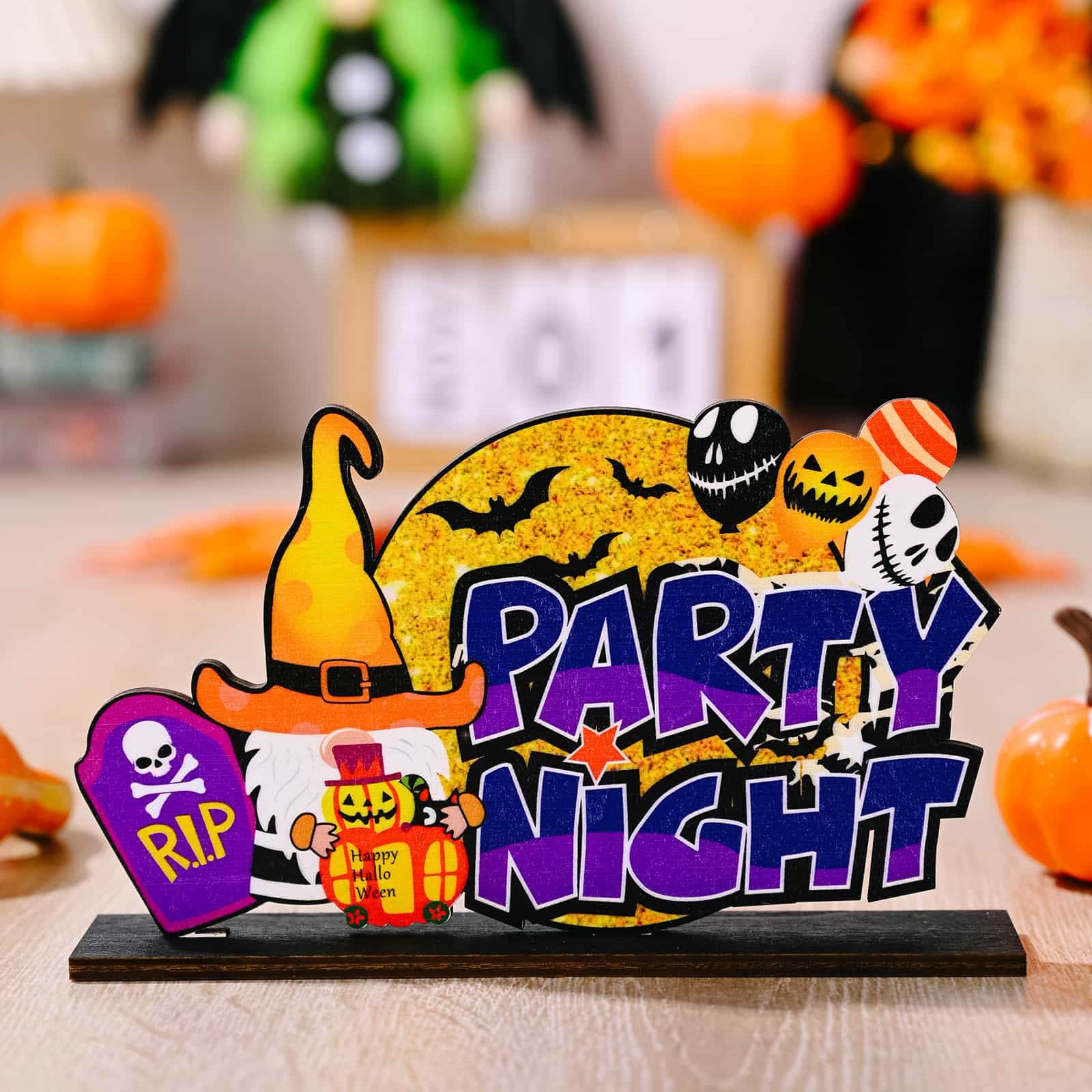 Assorted 2-Piece Halloween Element Ornaments - Fashions Envy