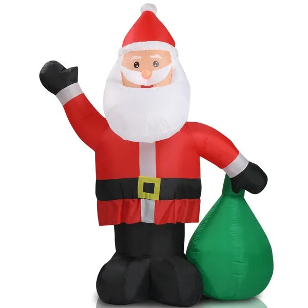 Santa Claus Inflatable - 6 FT LED Lighted Yard Decor