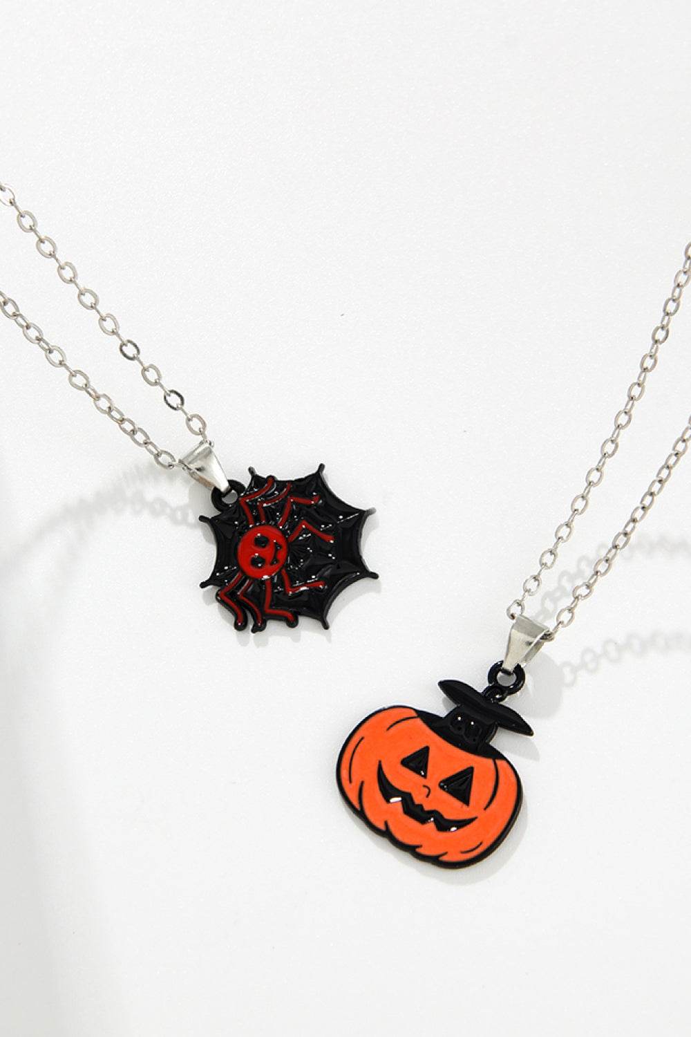 Two-Piece Halloween Theme Necklace Set - Fashions Envy