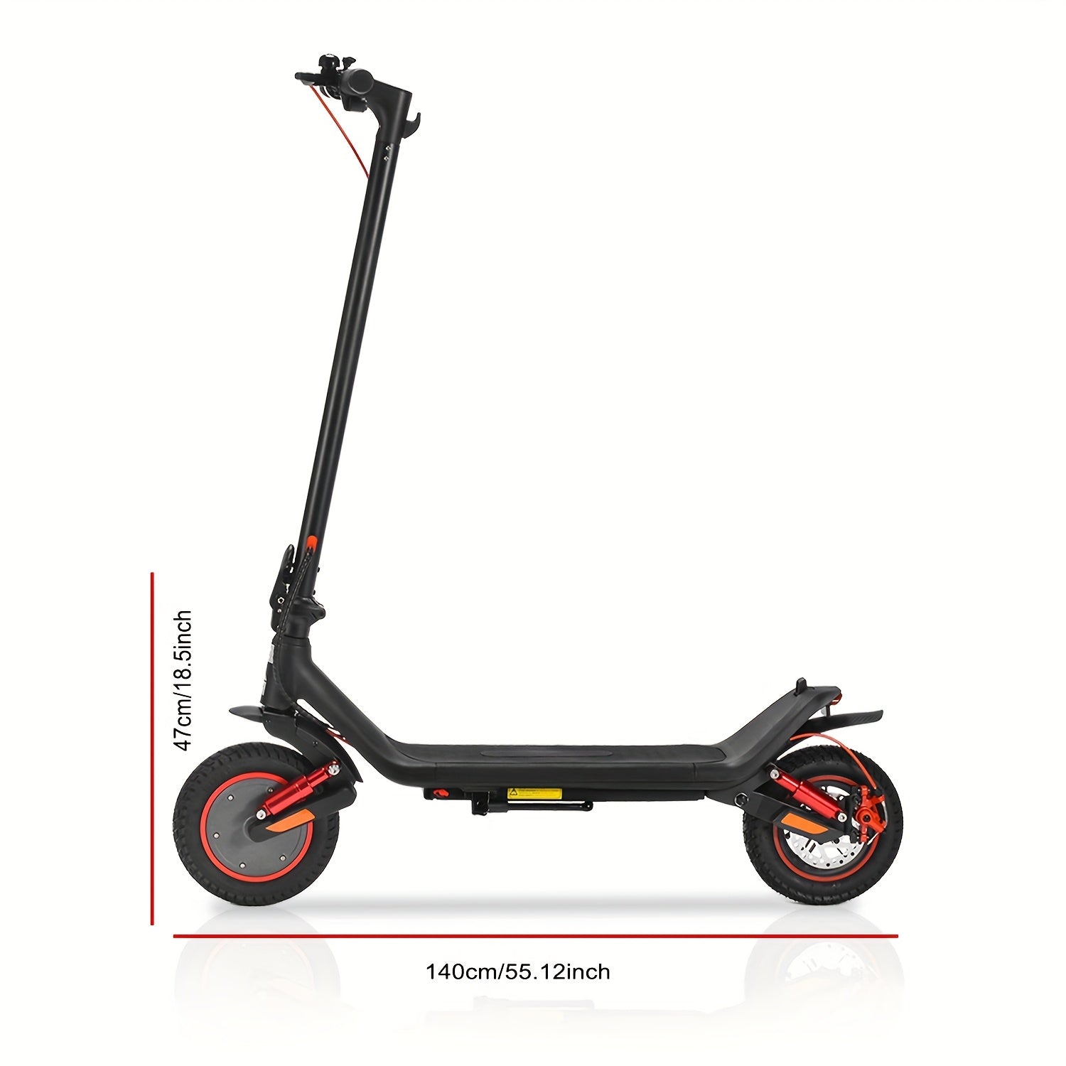 Foldable Electric Scooter Max 19 MPH & 20 Miles 500W Max Power 10'' Solid Tire