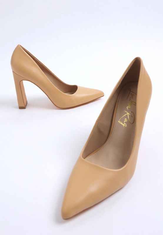 Shacarri Faux Leather Pumps
