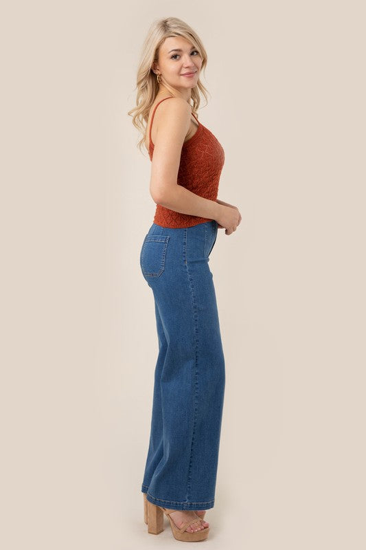 Sleeveless Crochet Knit Tank Top