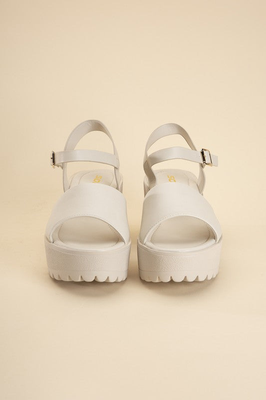 Ankle Strap Platform 2.8" Heel Sandals