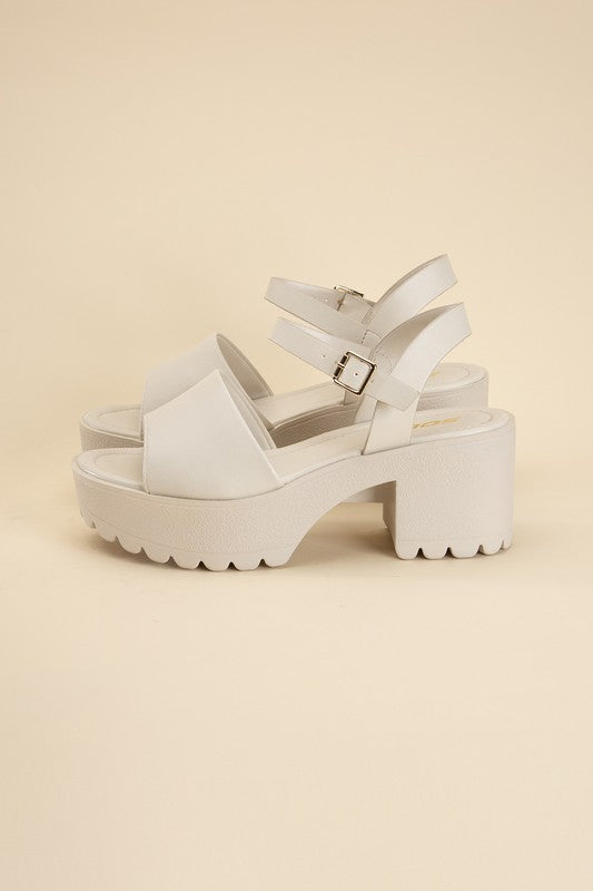 Ankle Strap Platform 2.8" Heel Sandals