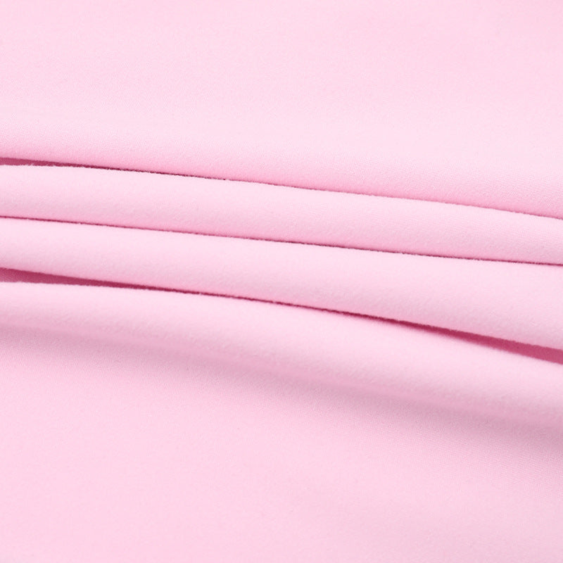 Two-Piece Skirt Set - One Shoulder Top Outfit