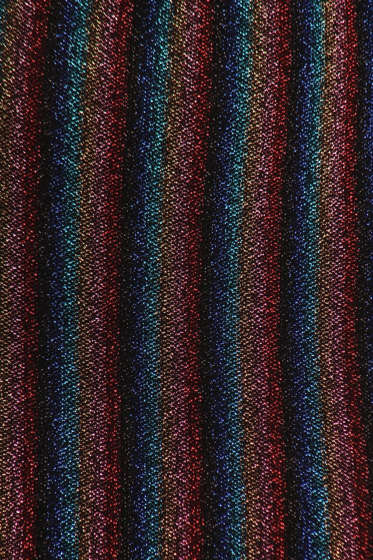 Plus Size Rainbow Striped Sleeveless Mini Dress