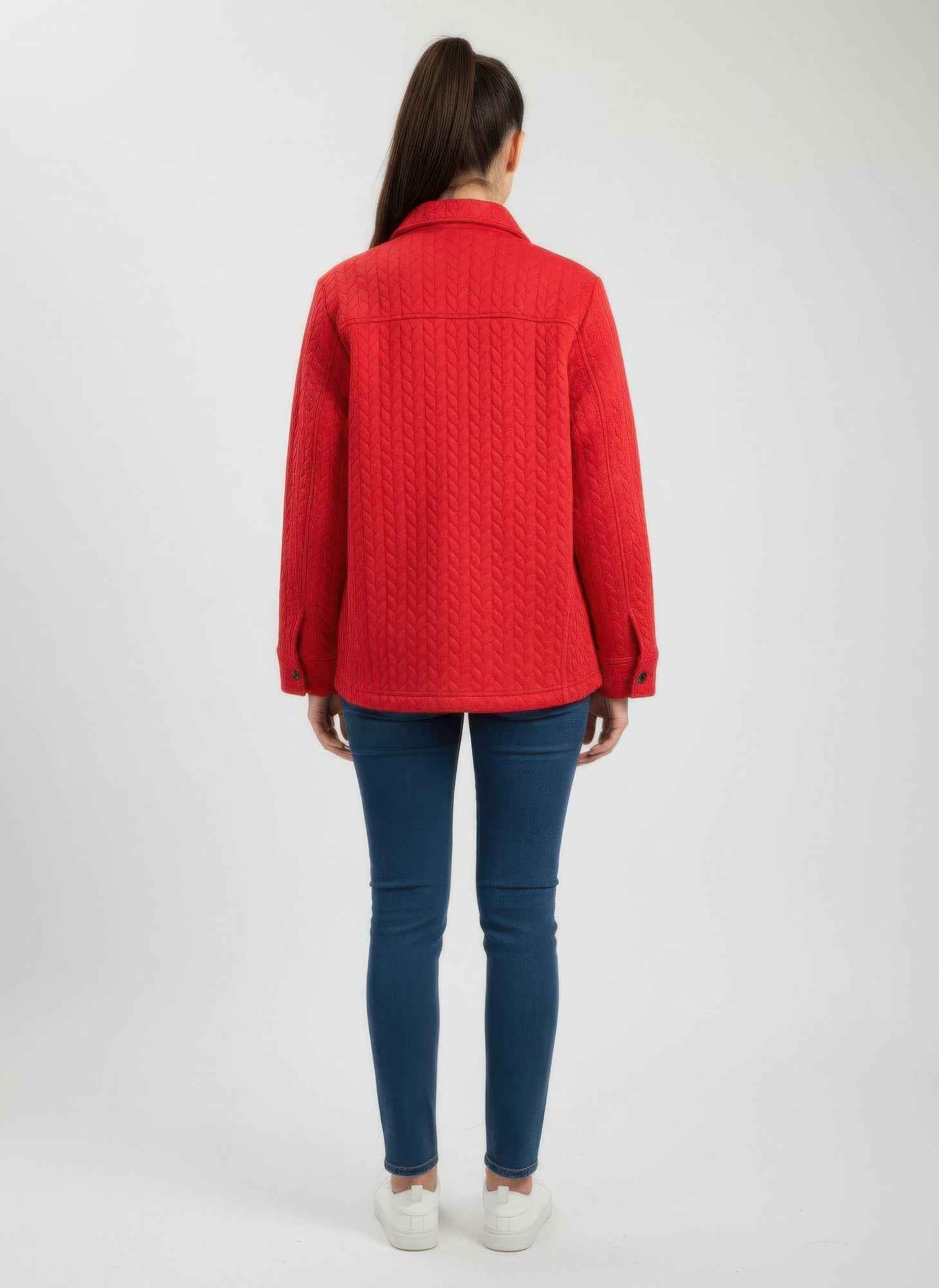 Onque Casual Textured Jacket