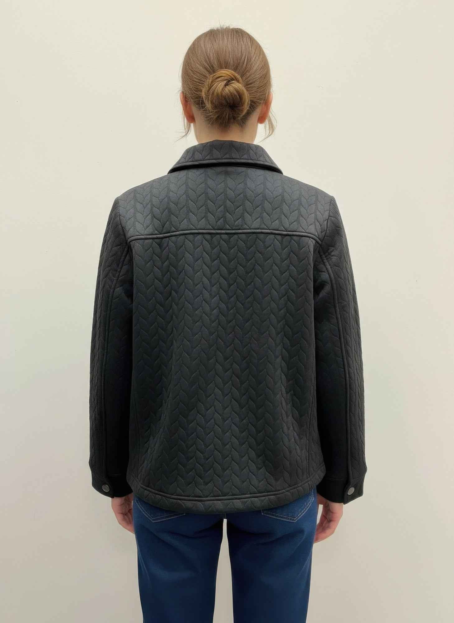 Onque Casual Textured Jacket