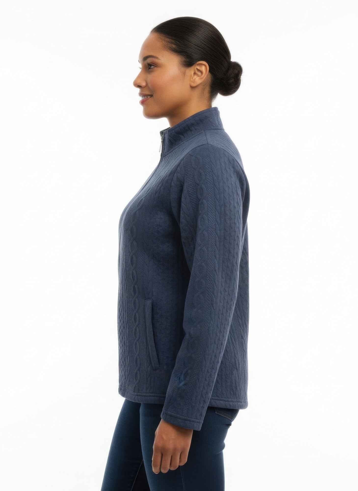 Onque Casual Textured Jacket