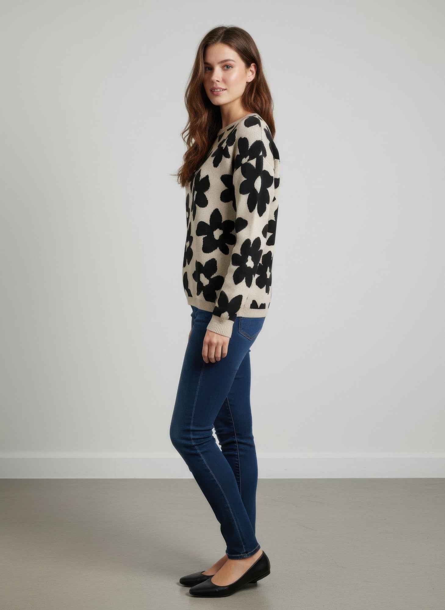 Ninety Printed Sweater