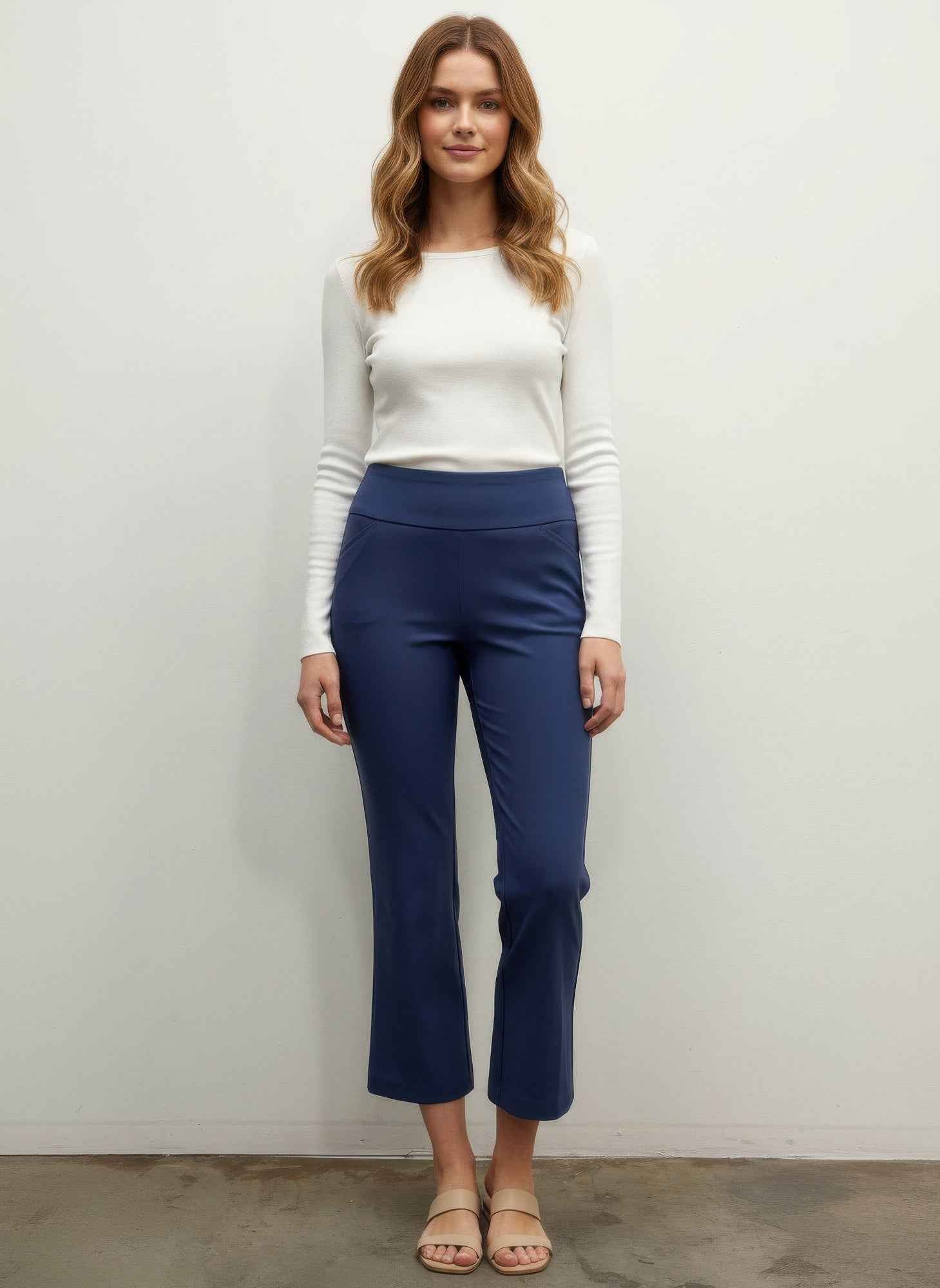 Counterparts Solid Pull On Pants