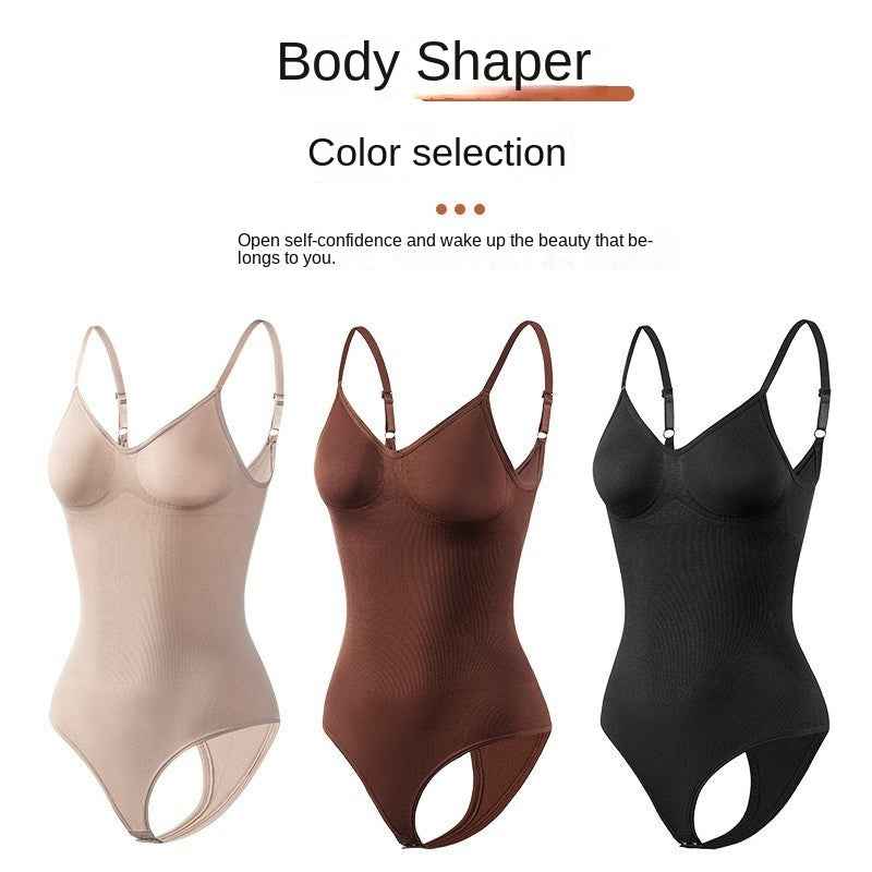 Backless Shapewear Thong Bodysuit - Butt Lifting Bodyshaper