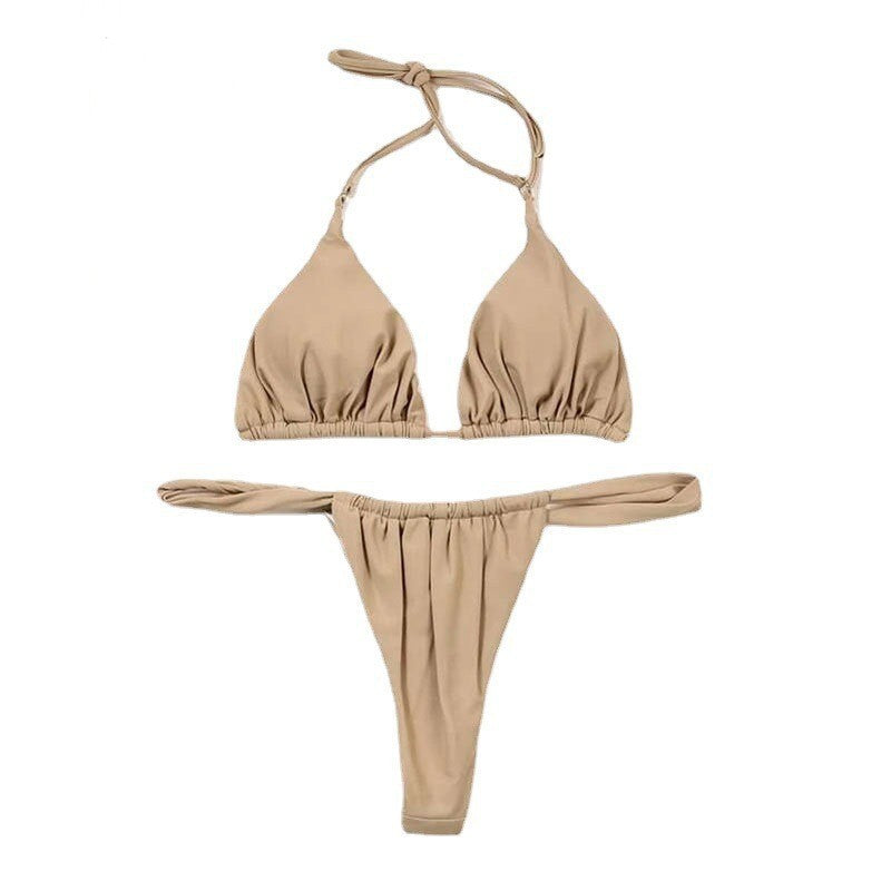 Split Bikini Set - Two-Piece Swimsuit