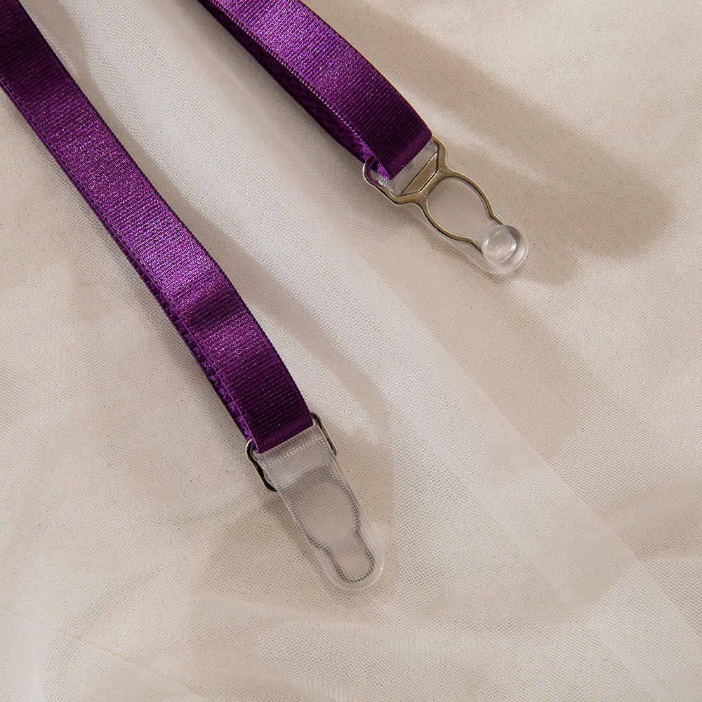 Lace Bodysuit Set - Gloves & Stockings Included