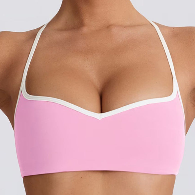 Yoga Activewear Set - Sports Bra Cropped Leggings