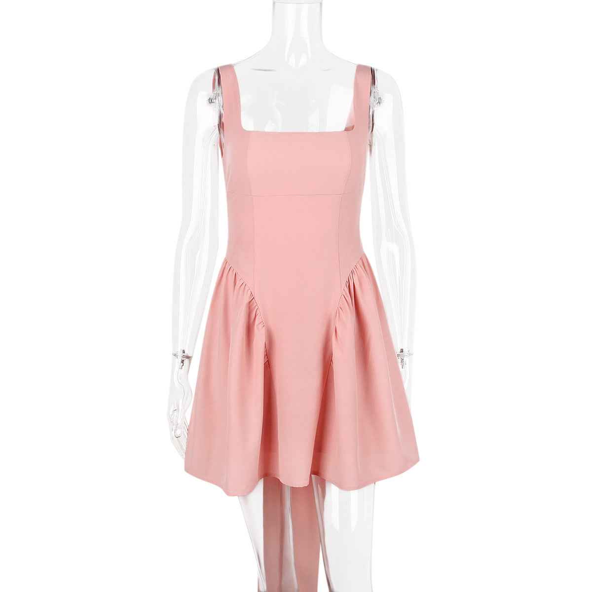 Halter Mini Dress - Butterfly Bow Back Romantic Style