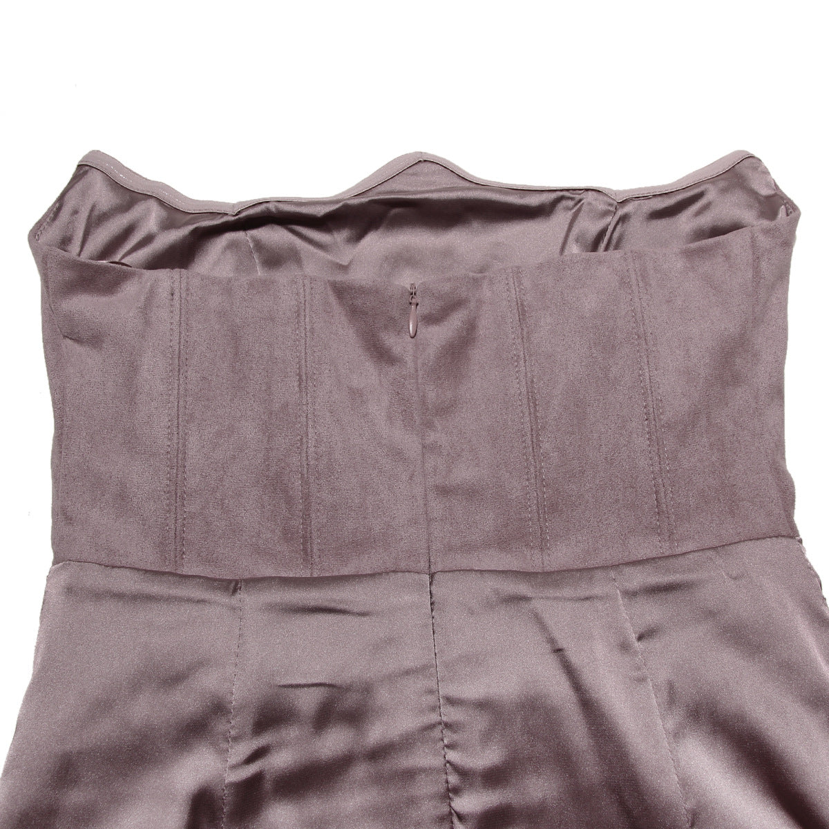 Velvet Noir Gown - Backless Fishbone Corset Evening