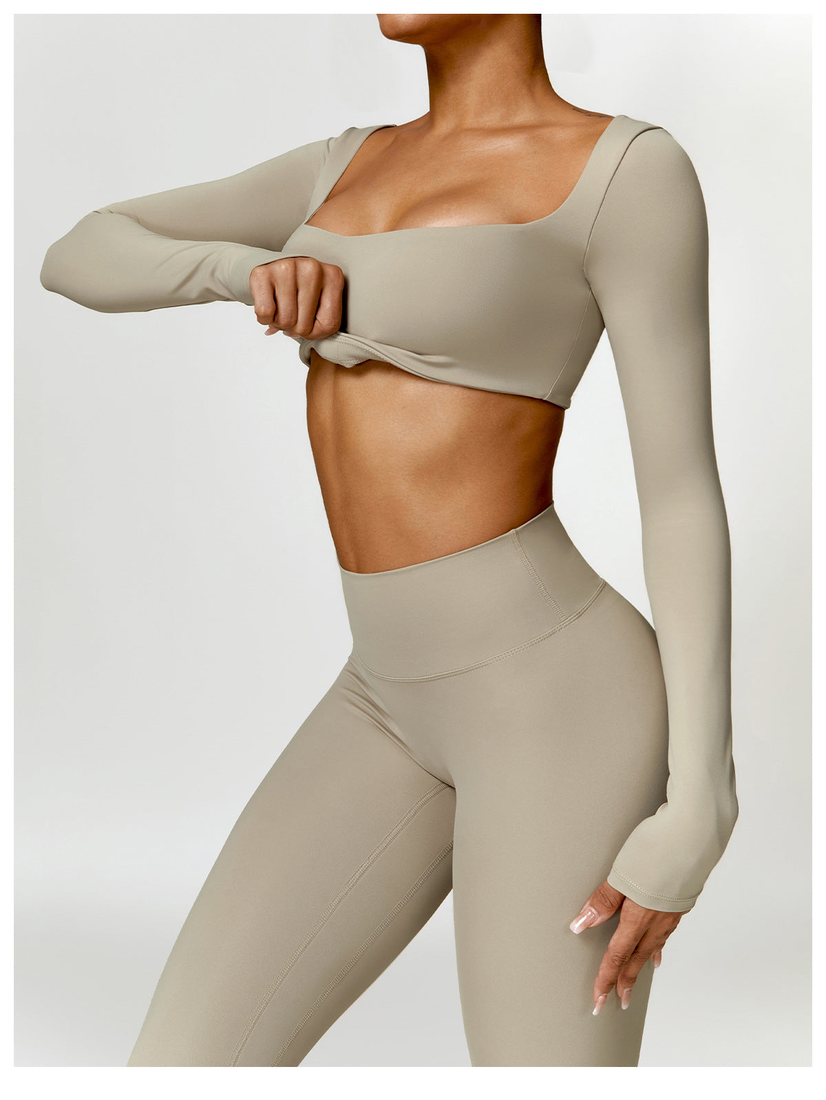Winter Yoga Activewear Set - Quick Dry Fitness Wear