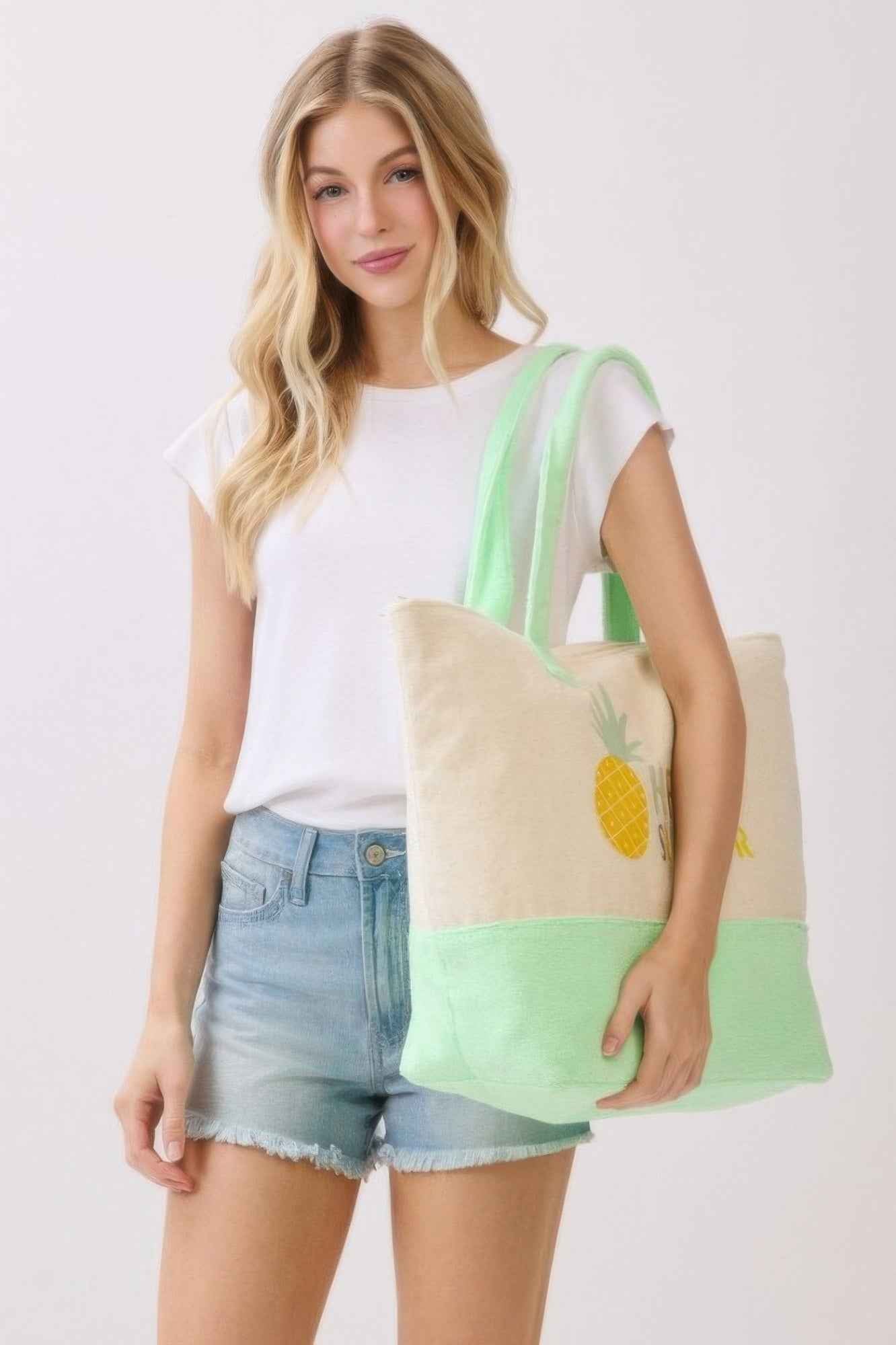 Hello Summer Terry Tote