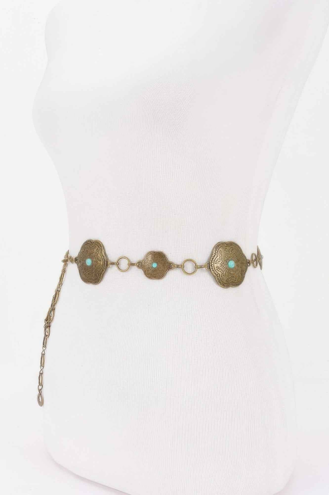 Vintage Metal Chain Belt