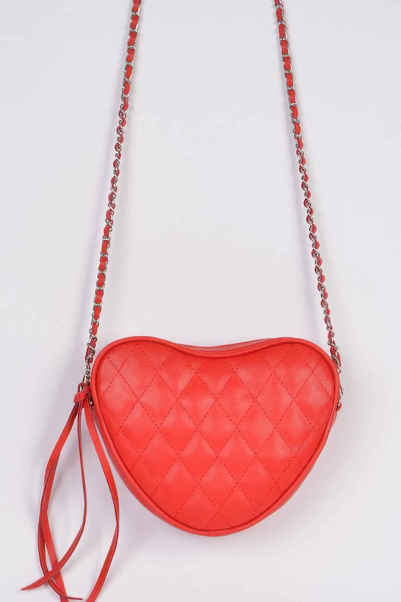 Quilted Heart Clutch