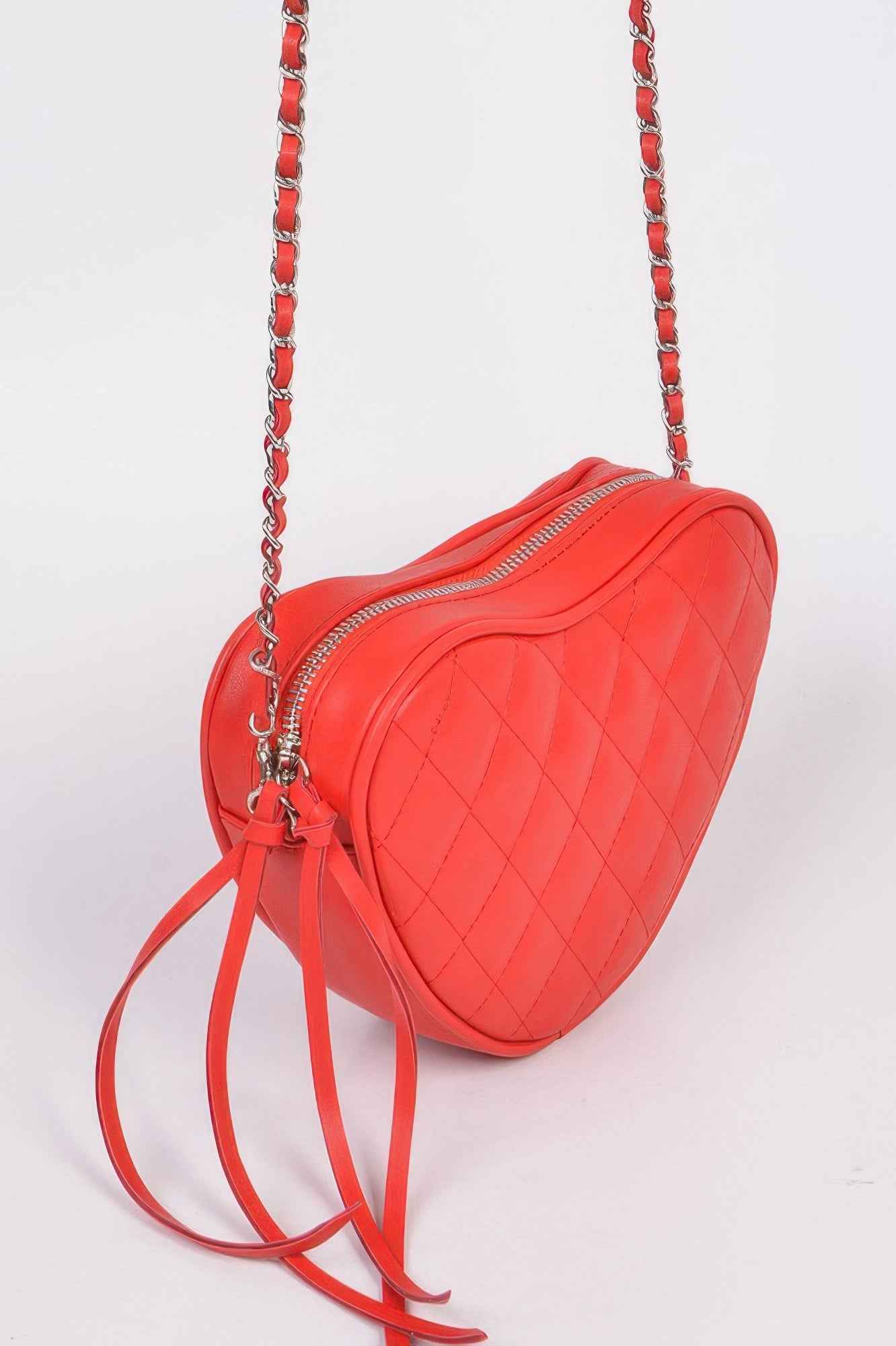 Quilted Heart Clutch