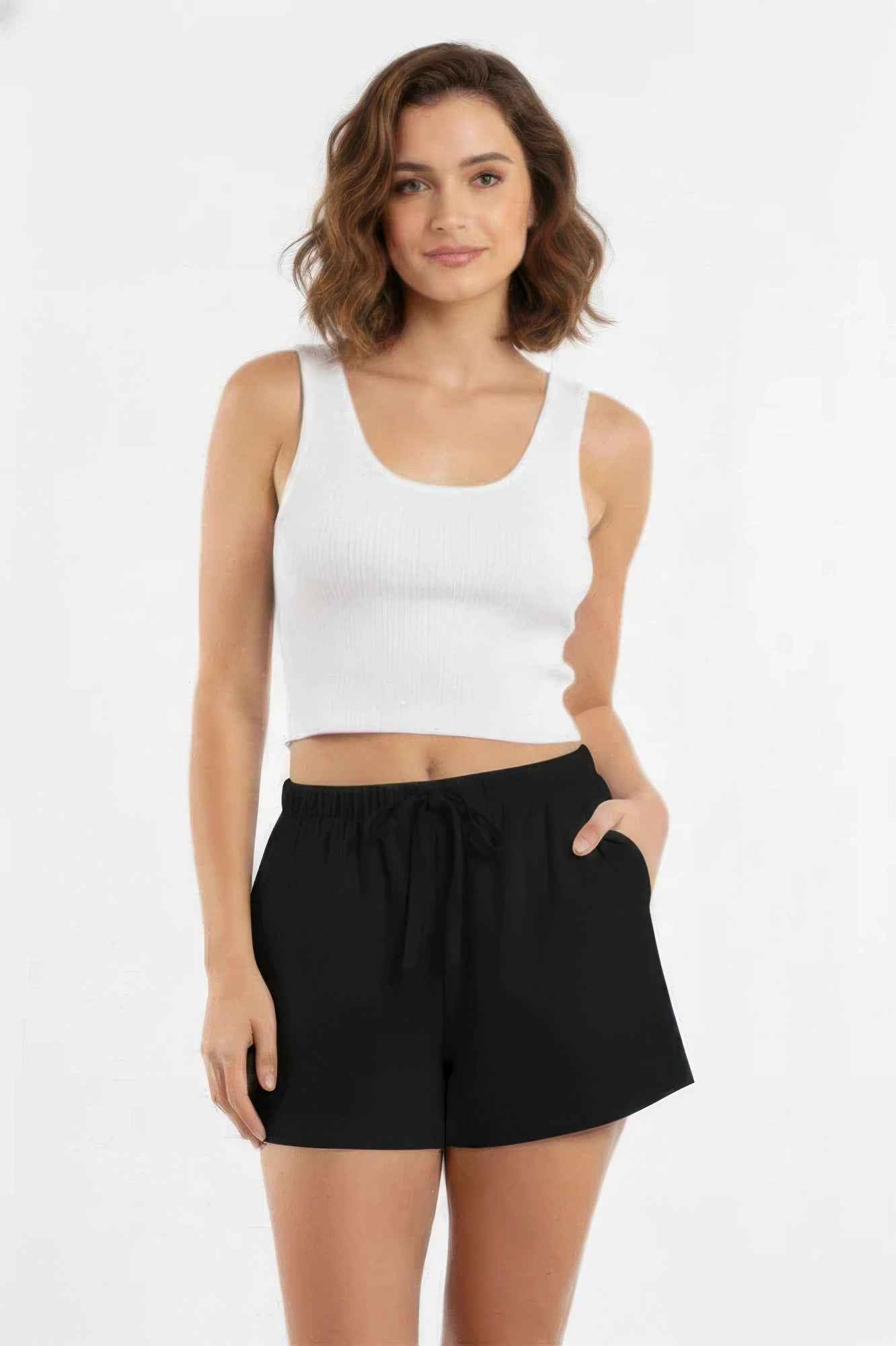 Essential Cotton Comfort Shorts - Versatile Everyday Styling
