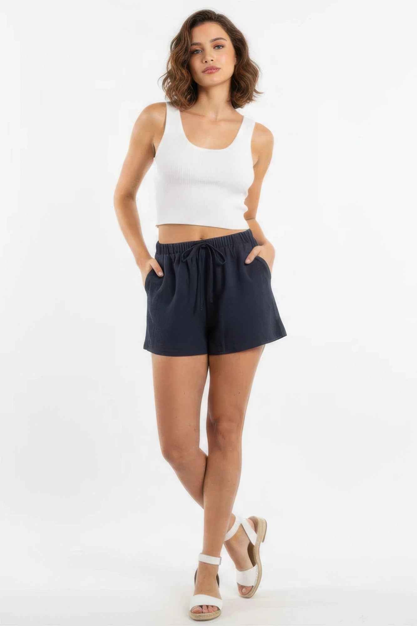 Essential Cotton Comfort Shorts - Versatile Everyday Styling
