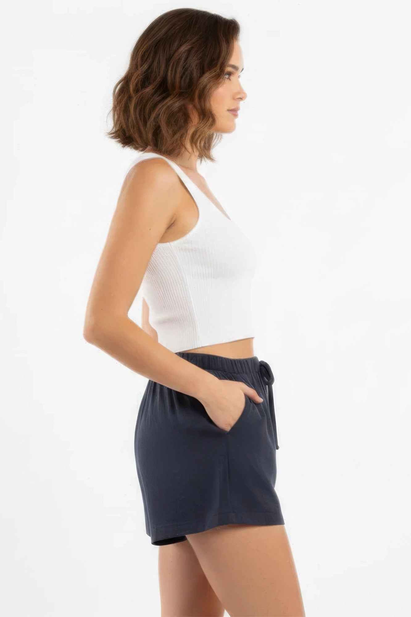 Essential Cotton Comfort Shorts - Versatile Everyday Styling