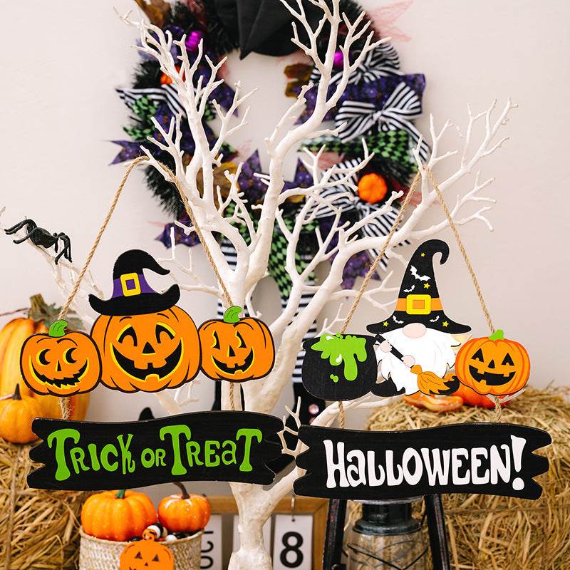 HALLOWEEN TRICK OR TREAT Hanging Widget - Fashions Envy
