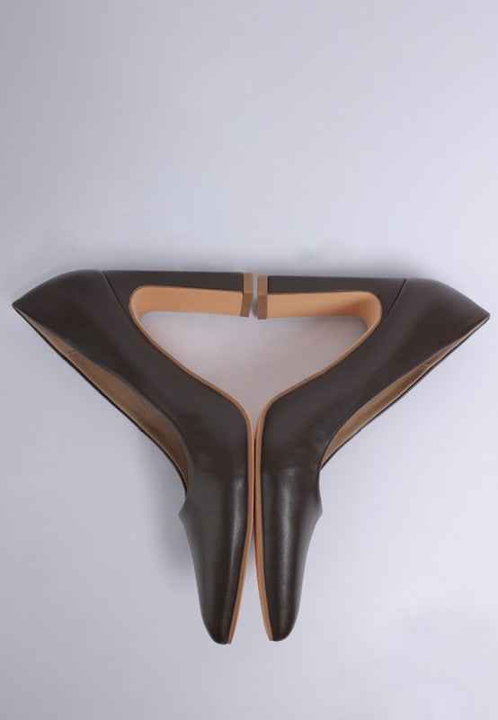 Shacarri Faux Leather Pumps