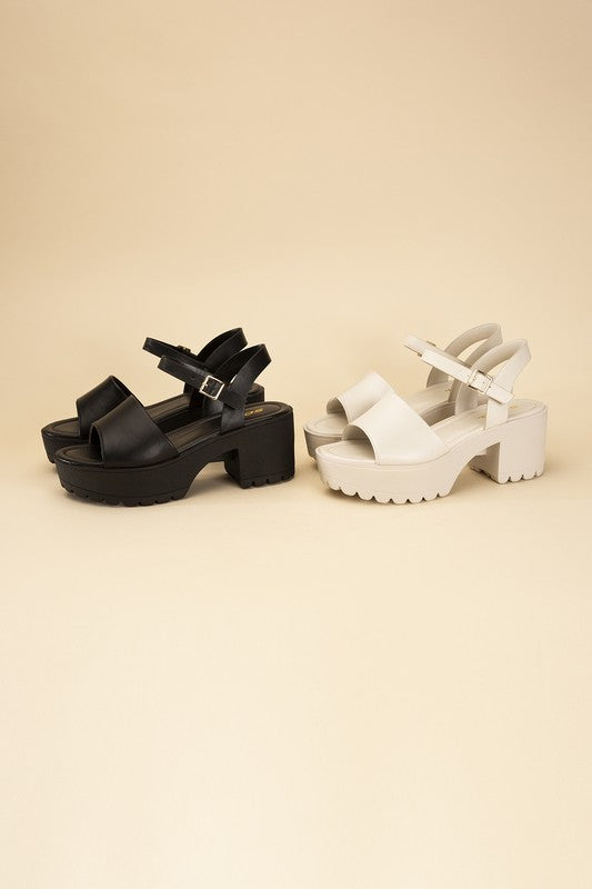 Ankle Strap Platform 2.8" Heel Sandals
