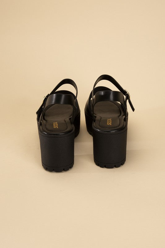 Ankle Strap Platform 2.8" Heel Sandals