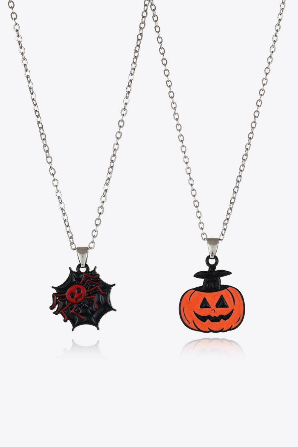 Two-Piece Halloween Theme Necklace Set - Fashions Envy