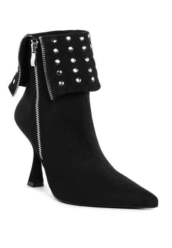 Kolara Studded Foldover Boots