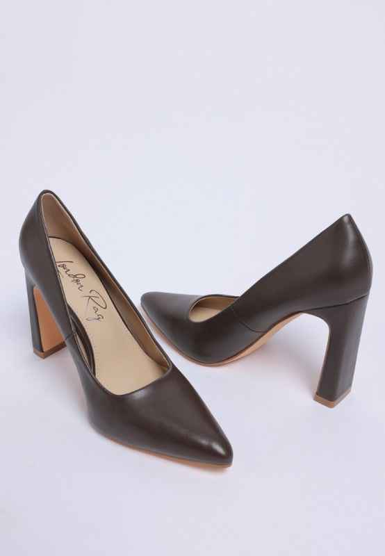 Shacarri Faux Leather Pumps