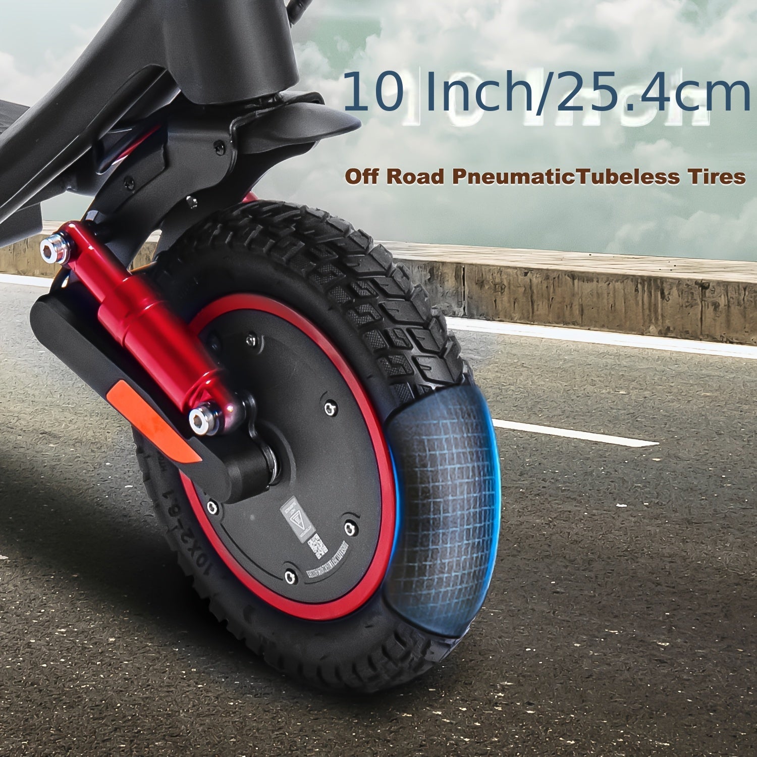 Foldable Electric Scooter Max 19 MPH & 20 Miles 500W Max Power 10'' Solid Tire