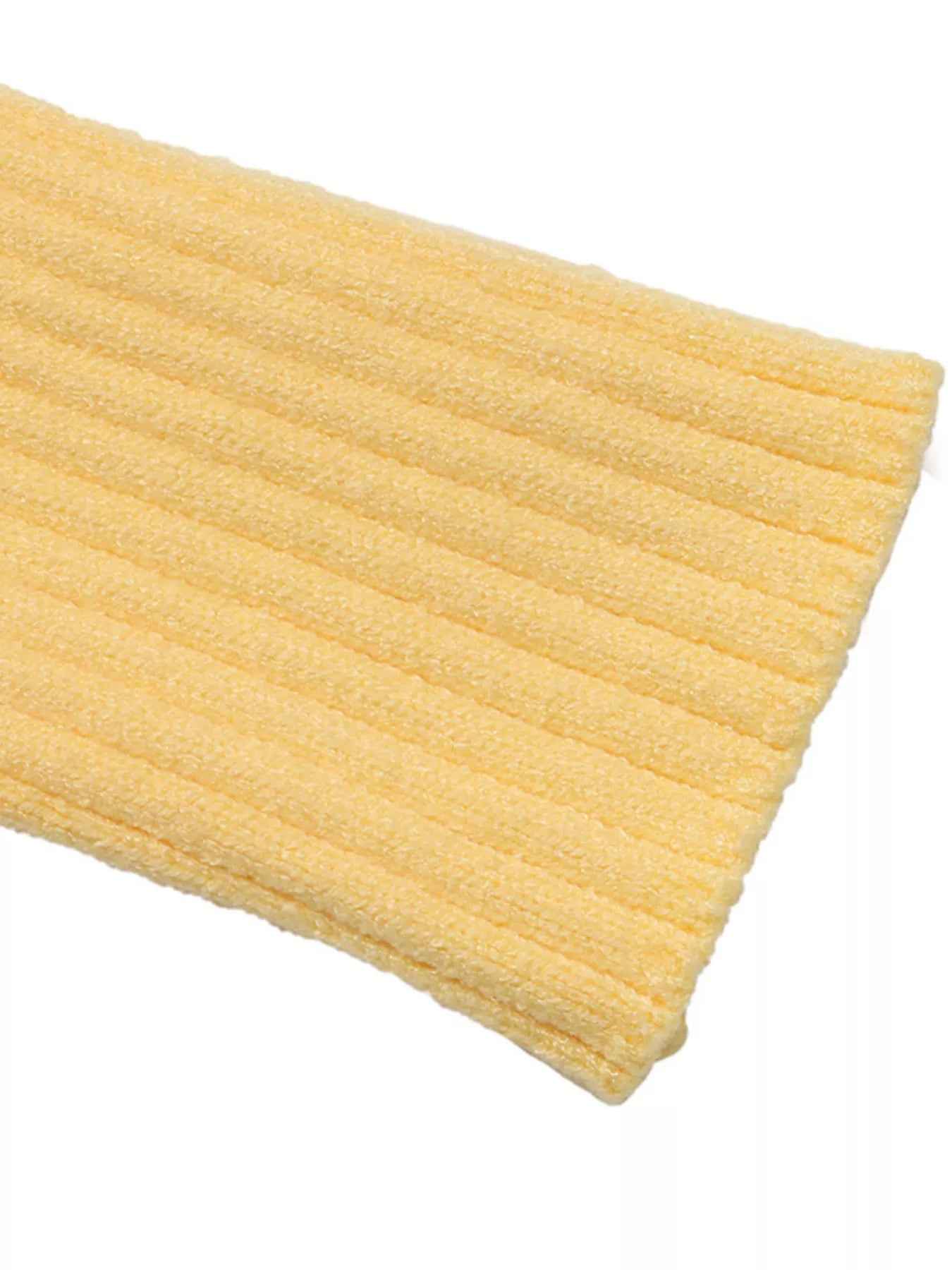 Ribbed Button-Up Cardigan - Chic Asymmetrical Style - Fashions Envy