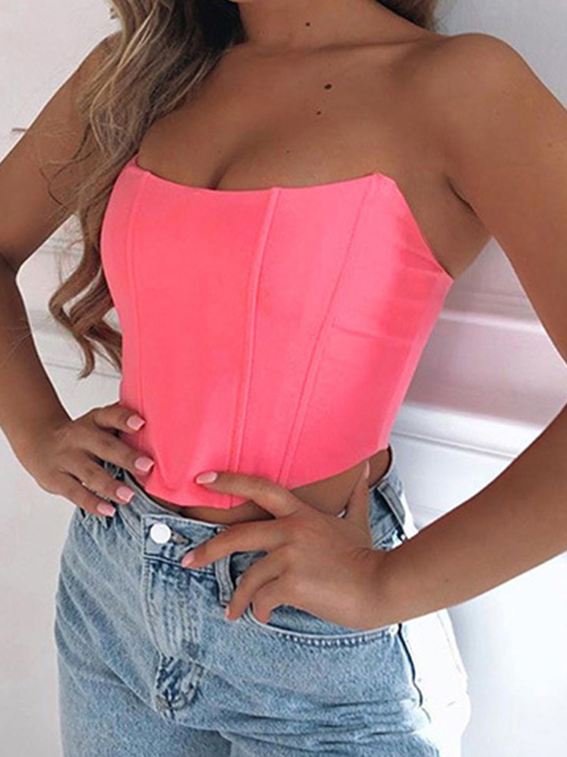 Cropped Hi-point Tube Cropped Top