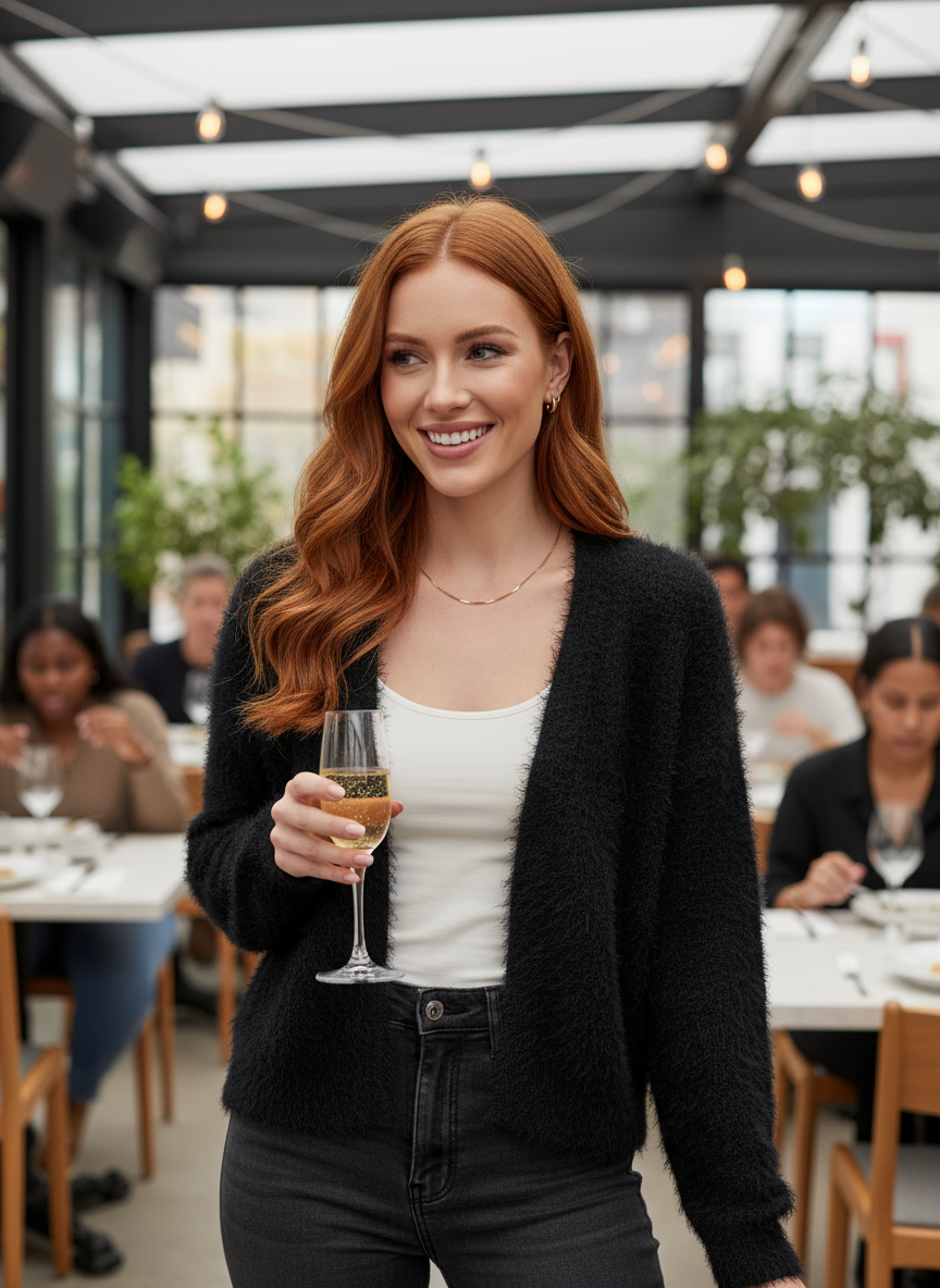 Black Image 1 - Redhead