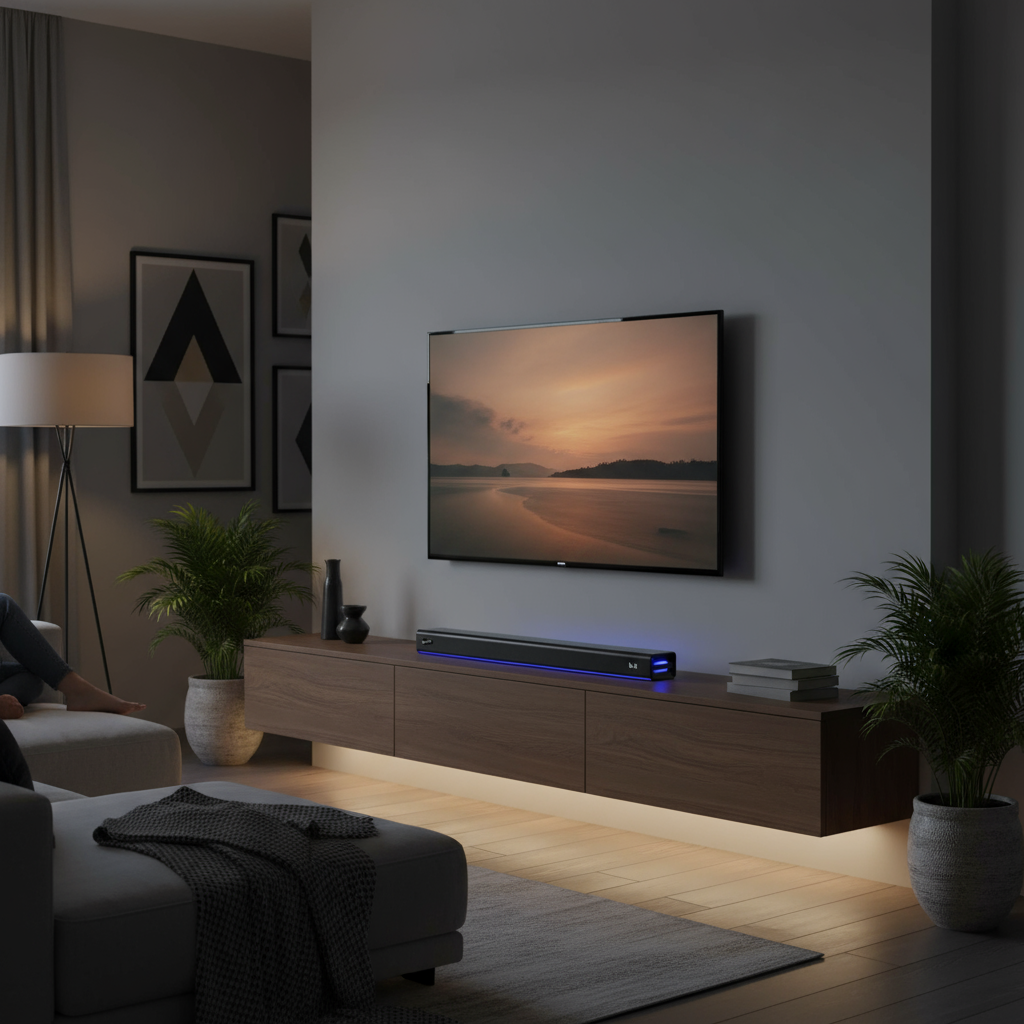 Bluetooth soundbar lifestyle image