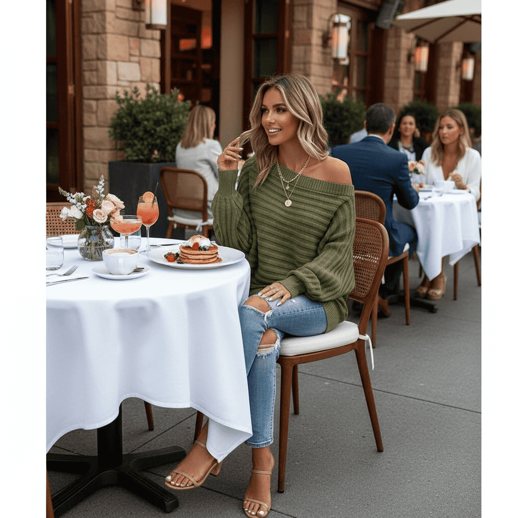 Brunch - Olive Green