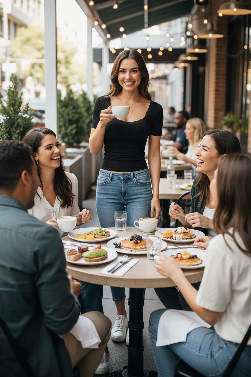 Brunch spot lifestyle image