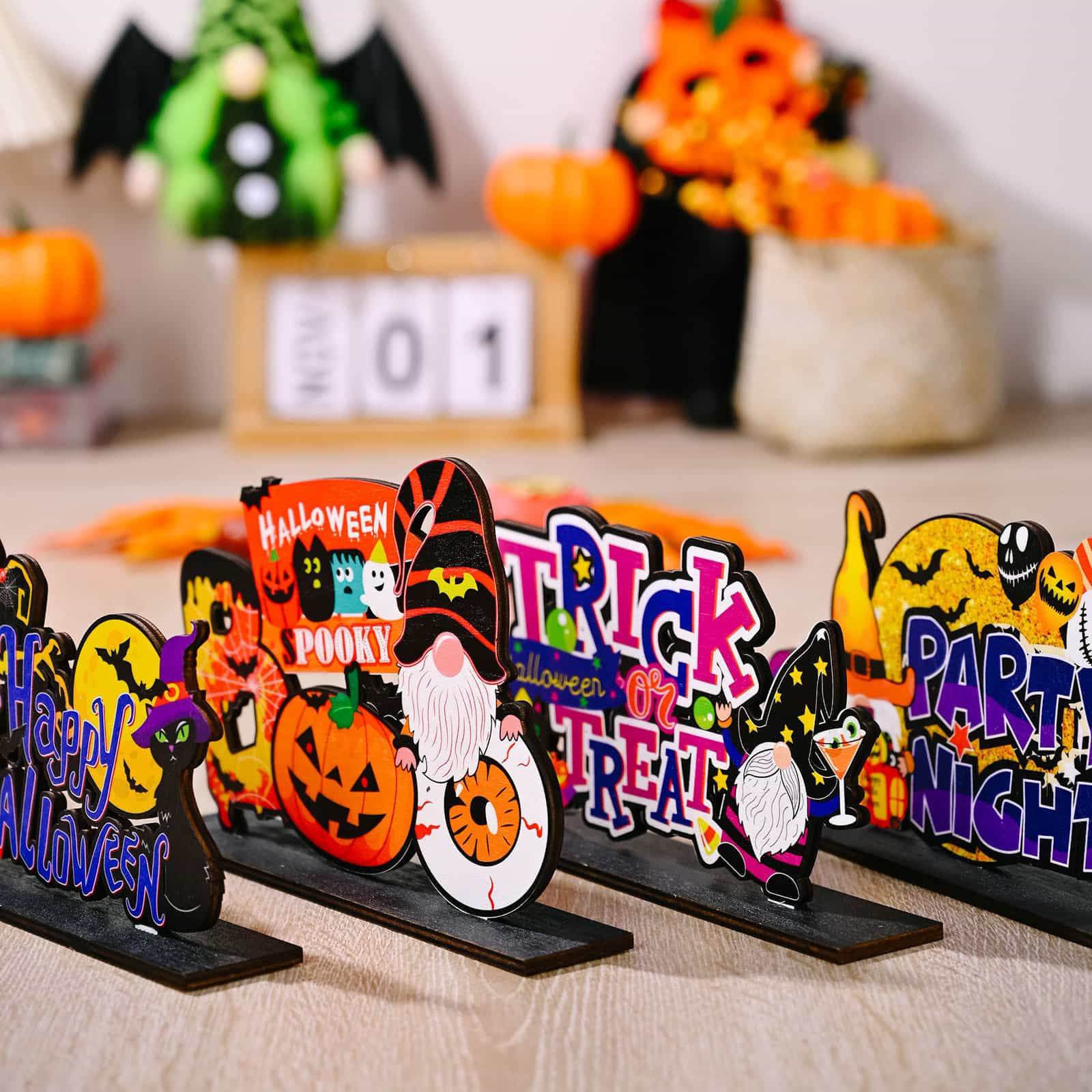 Assorted 2-Piece Halloween Element Ornaments - Fashions Envy